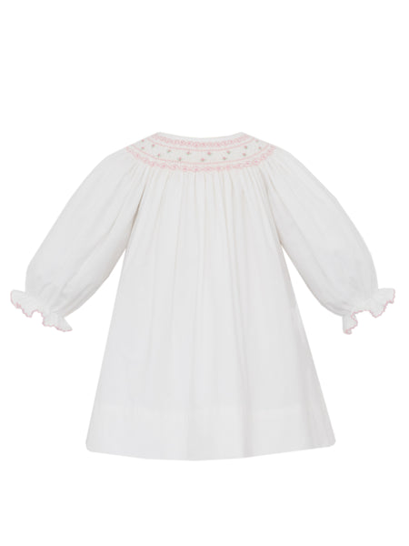 Anavini - Lilly - White Corduroy Bishop L/S