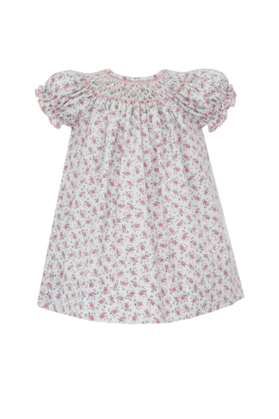Anavini - Jasmine - Pink English Garden Floral Bishop S/S