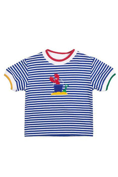 Florence Eiseman - Lobster & Sand Toys Stripe T-Shirt