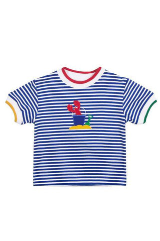 Florence Eiseman - Lobster & Sand Toys Stripe T-Shirt