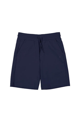 Navy Fleece Shorts