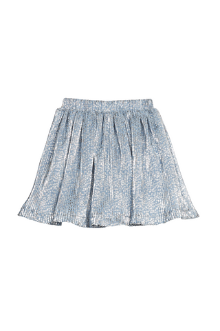 Crinkle Skort - Blue Crinkle Stars