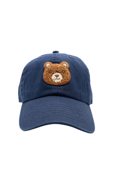 Rey To Z - Terry Teddy Bear Navy Hat