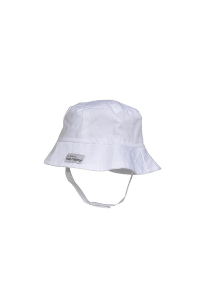 Flap Happy - UPF 50 Bucket Sun Hat - White