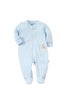 Kissy Kissy - Sophie La Girafe Blue Stripe Zip Front Footie