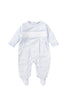 Kissy Kissy - Charmed Smocked Light Blue Footie