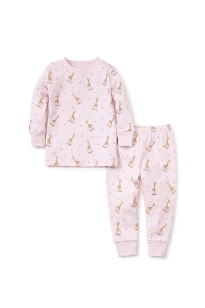 Kissy Kissy - Sophie Giraffe Pink 2pc PJ