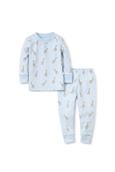 Kissy Kissy - Sophie Giraffe Blue 2pc PJ