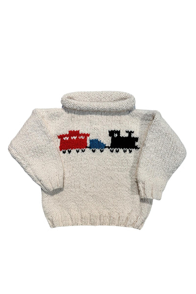 Hearthside - Train Motif Sweater