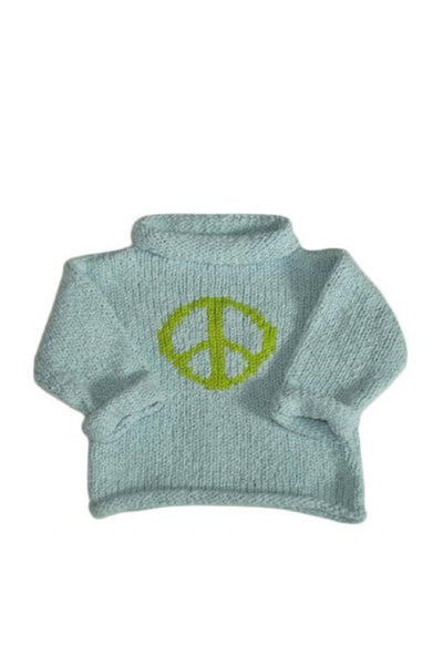 Hearthside - Cute Peace Sign Motif Sweater
