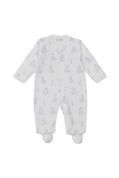 Kissy Kissy - Silver Giraffe Grace Footie