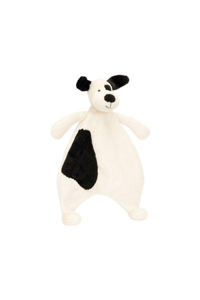 Jellycat - Bashful Black & Cream Puppy Comforter