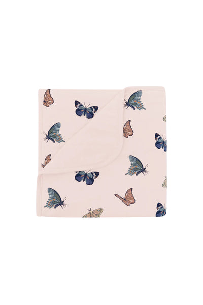 Kyte Baby - Blush Butterfly Baby Blanket