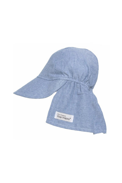 Flap Happy - UPF 50 Original Flap Hat - Denim