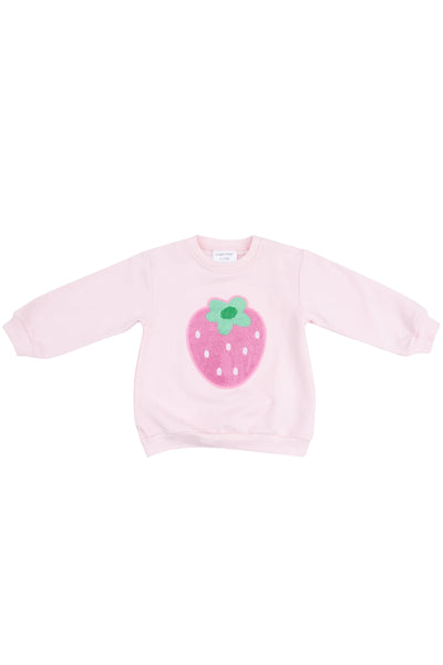 Angel Dear - Strawberry Puffy Oversized Sweatshirt