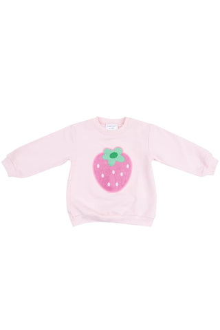 Angel Dear - Strawberry Puffy Oversized Sweatshirt