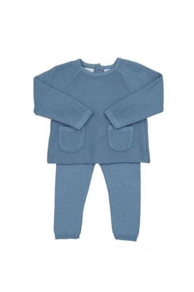 Feltman Brothers - French Blue Pocket Knit Set