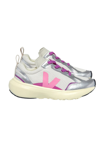 Veja - Small Canary Alvomesh Malibu Silver Sneaker
