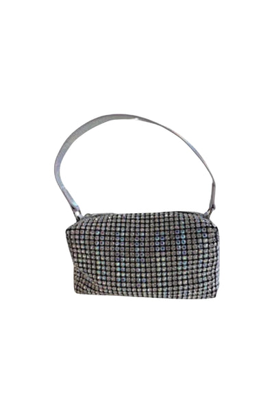 Bari Lynn - Fully Crystallized Clear Handbag
