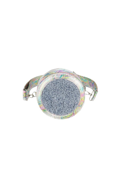 Bari Lynn - Round Sherpa Waist Bag