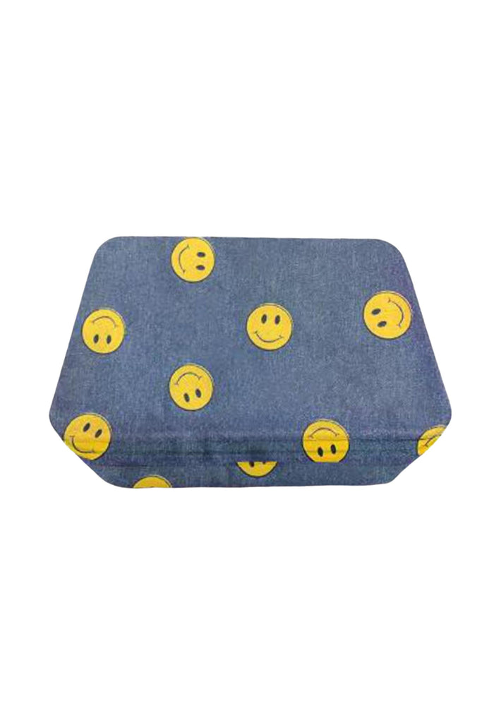 Bari Lynn - Denim Smile Compact Jewelry Box