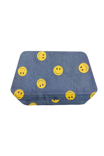 Bari Lynn - Denim Smile Compact Jewelry Box