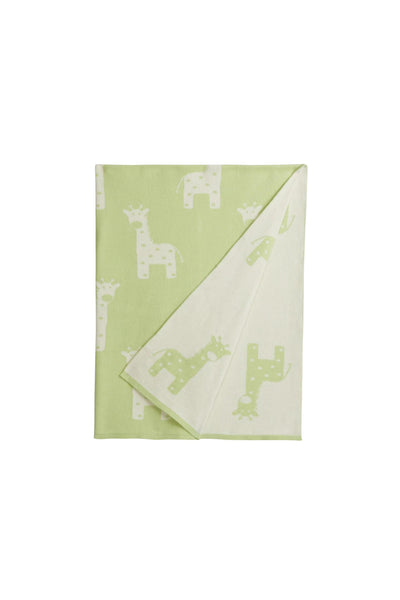 Little English - Giraffe Nursery Blanket