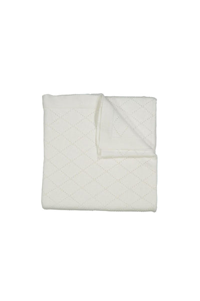 Feltman Brothers - White Diamond Pointelle Blanket