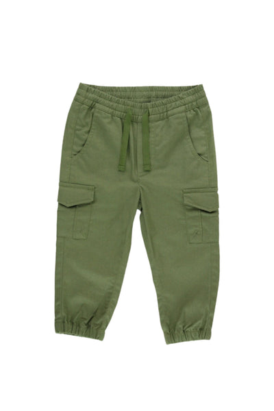 Dusty Olive Slim Cargo Joggers