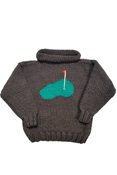 Hearthside - Gray Rollneck Golf Sweater