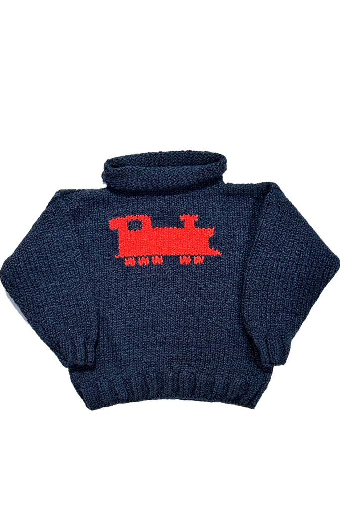 Hearthside - Cute Train Motif Sweater