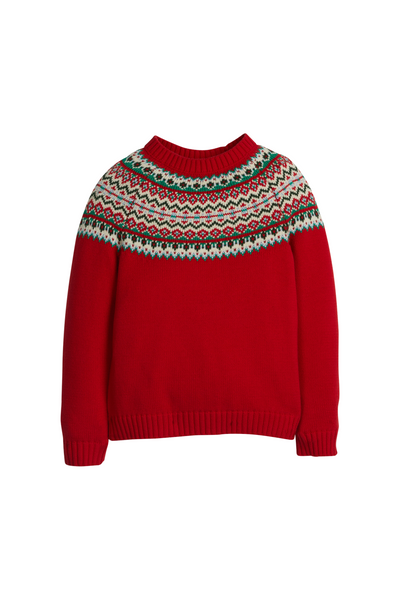 Little English - Holiday Fair Isle Sweater