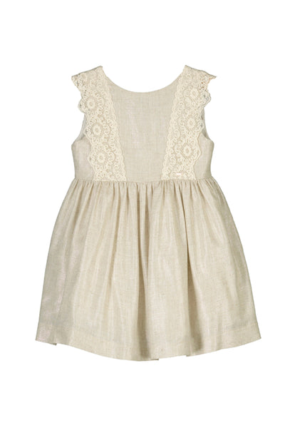 Linen Embroidered Dress