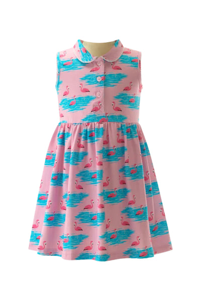 Rachel Riley - Flamingo Jersey Dress