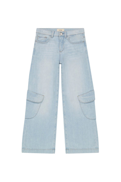 Nini Wide Leg Jean - Poolside Cargo