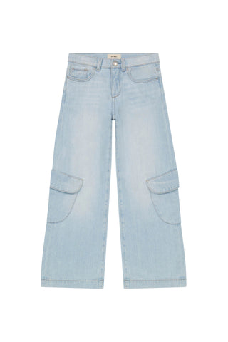 Nini Wide Leg Jean - Poolside Cargo