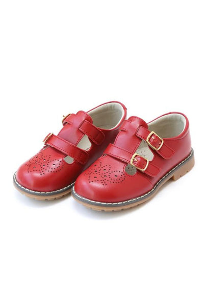 Im-Link - Double Buckle Mary Jane Red