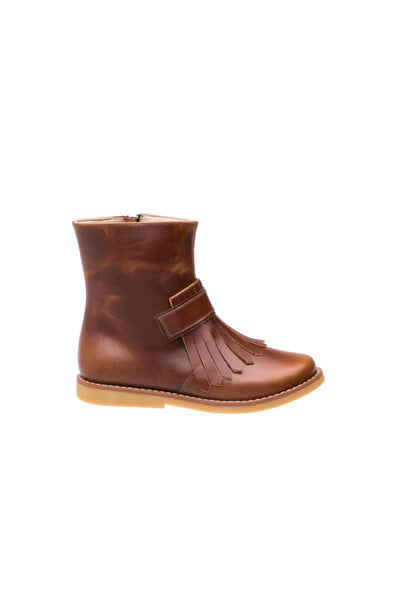 Elephantito - Brown Boot W/ Fringe