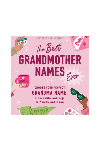 "Best Grandmother Names Ever" Book