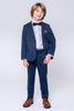 Appaman - Indigo Wales Check Stretchy Suit Pant